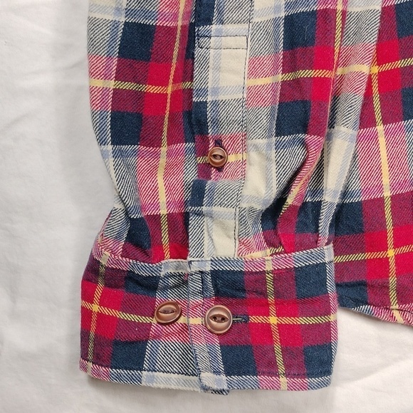 Weather proof men's long sleeves button down flannel shirt size 2X - Picture 6 of 13